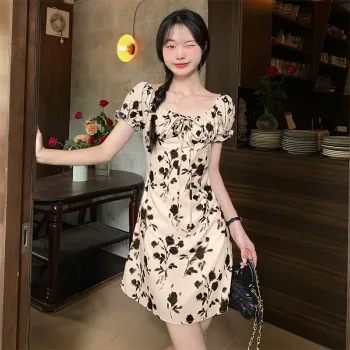 The Temptation Of The Muse Short Sleeved Dress Women's