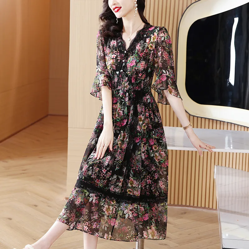 The Temptation Of The Muse Short Sleeved Dress Women's-4