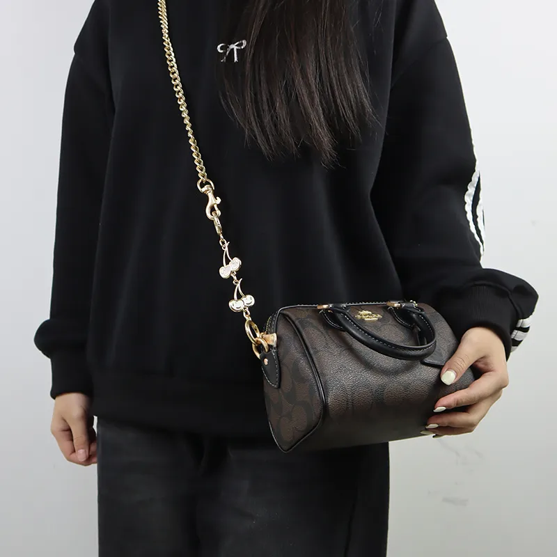 YUESIHUI Metal Bag Shoulder Strap Women's Multicolor-11