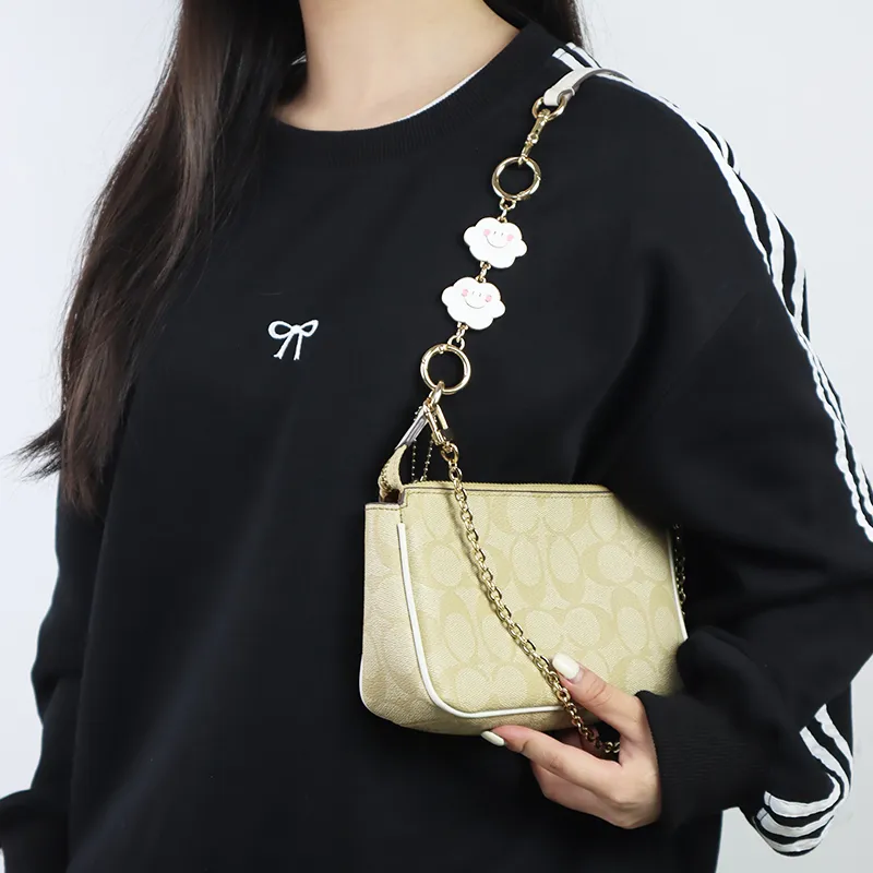 YUESIHUI Metal Bag Accessory Women's Multicolor-6