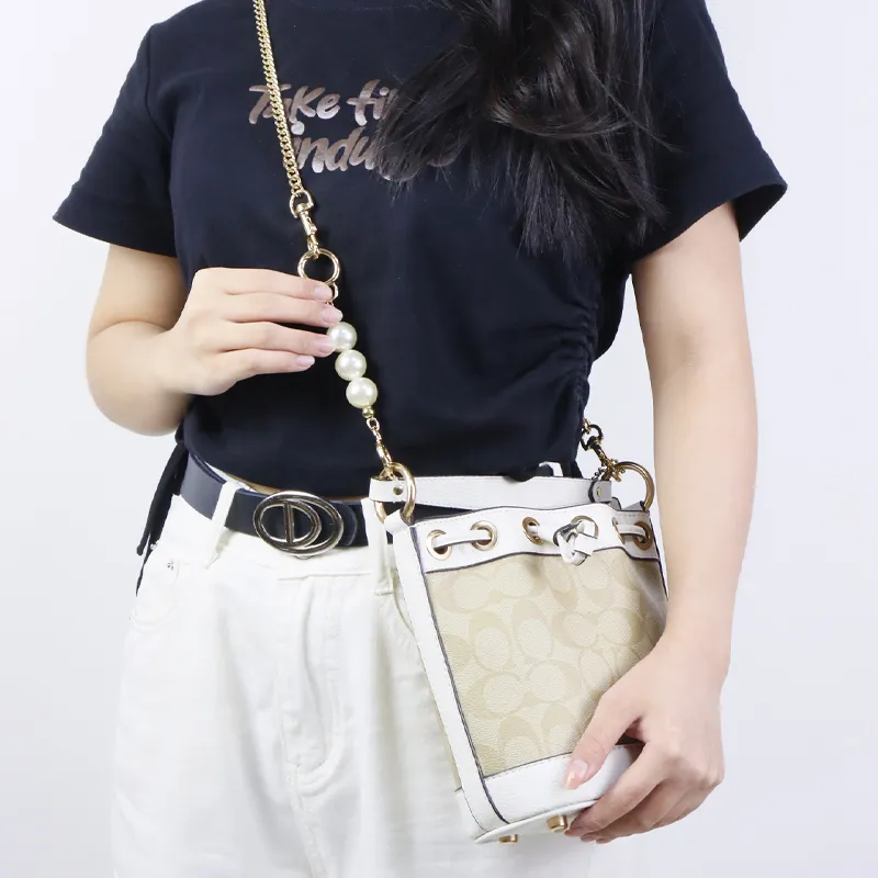 Metal Accessories Women's Brown/Beige-2
