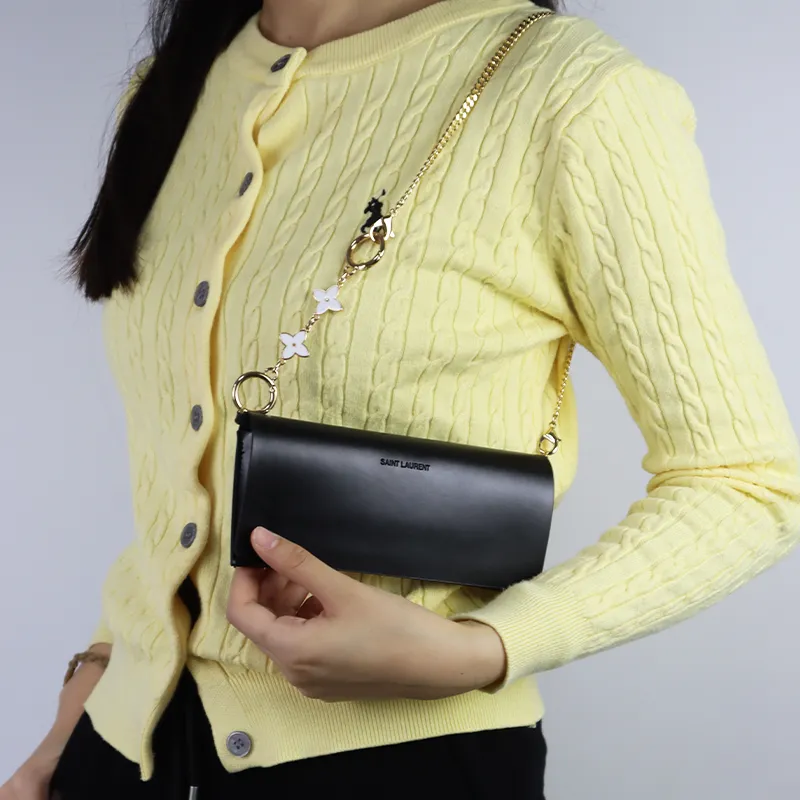Metal Accessories, Crossbody Bag, Shoulder Strap Bag, Strap Bag, Accessory Women's White-14