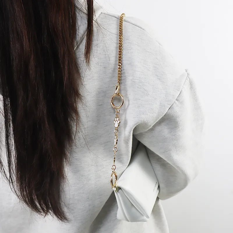 Metal Bag Accessory Women's Antique Gold-2