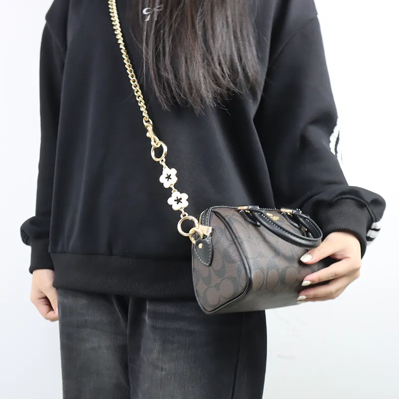 YUESIHUI Metal Bag Shoulder Strap Women's Multicolor-2