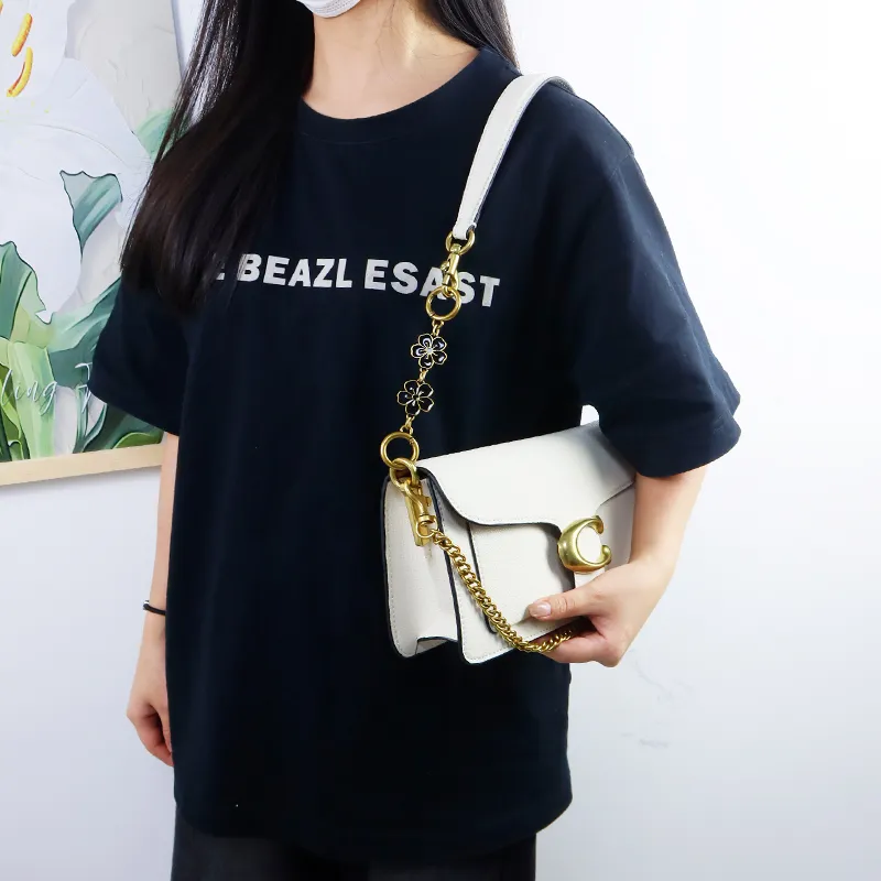 Metal Bag Chain Shoulder Strap Women's Antique Gold-2