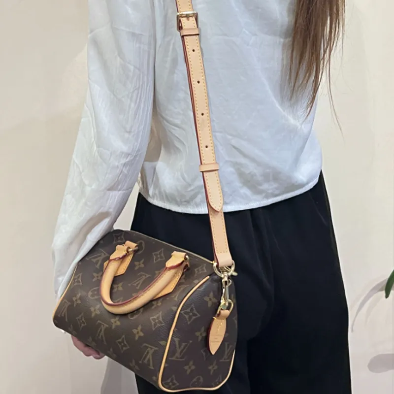 Cow Leather Bag Strap Bag Insert Merch Women's Color Changing-3