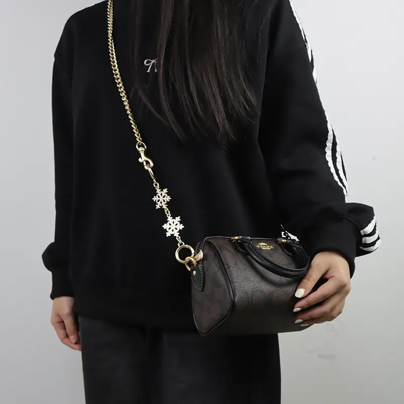 YUESIHUI Metal Bag Shoulder Strap Women's Multicolor-5