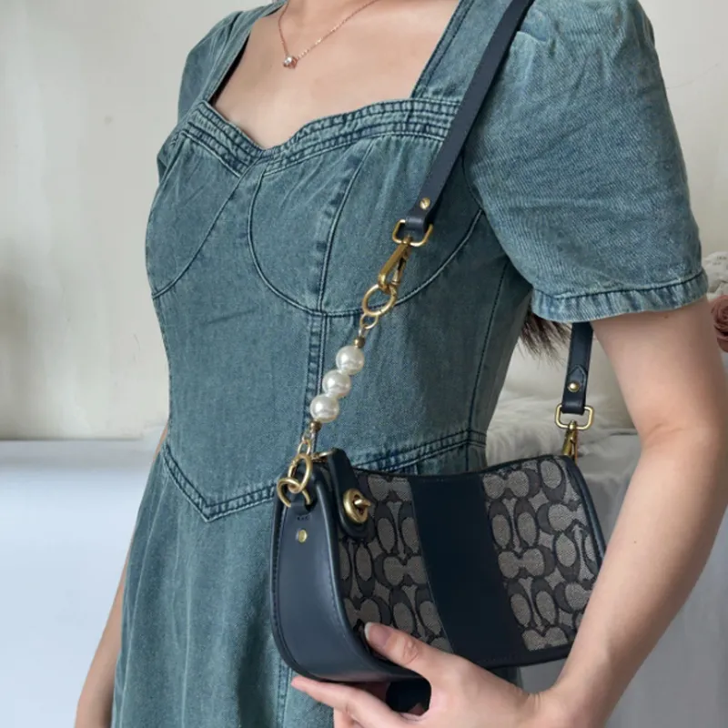 YUESIHUI Metal Bag Shoulder Strap Women's Multicolor-2