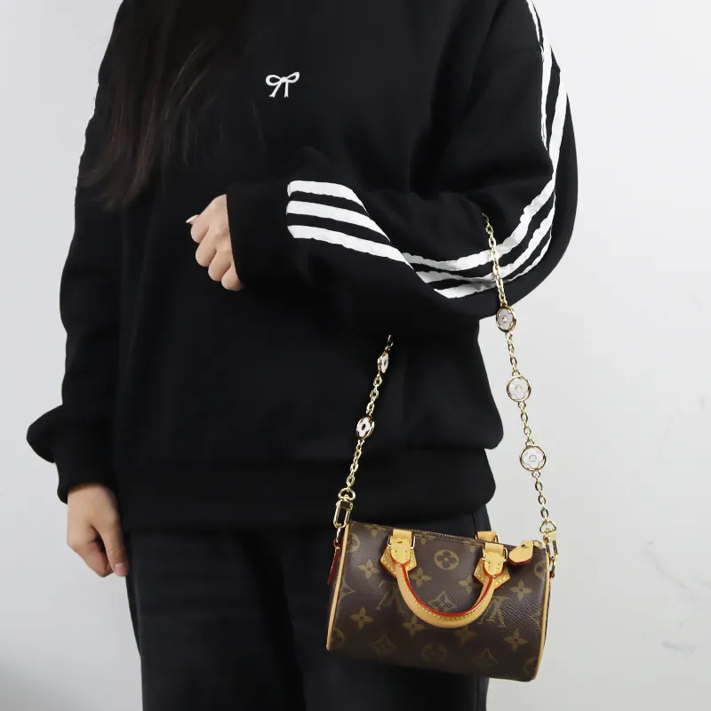 Steel Bag Shoulder Strap Women's Antique Gold-2