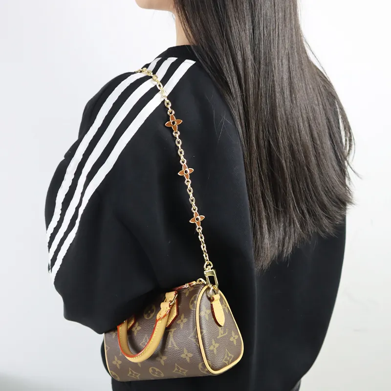 Steel Bag Shoulder Strap Women's Antique Gold-11
