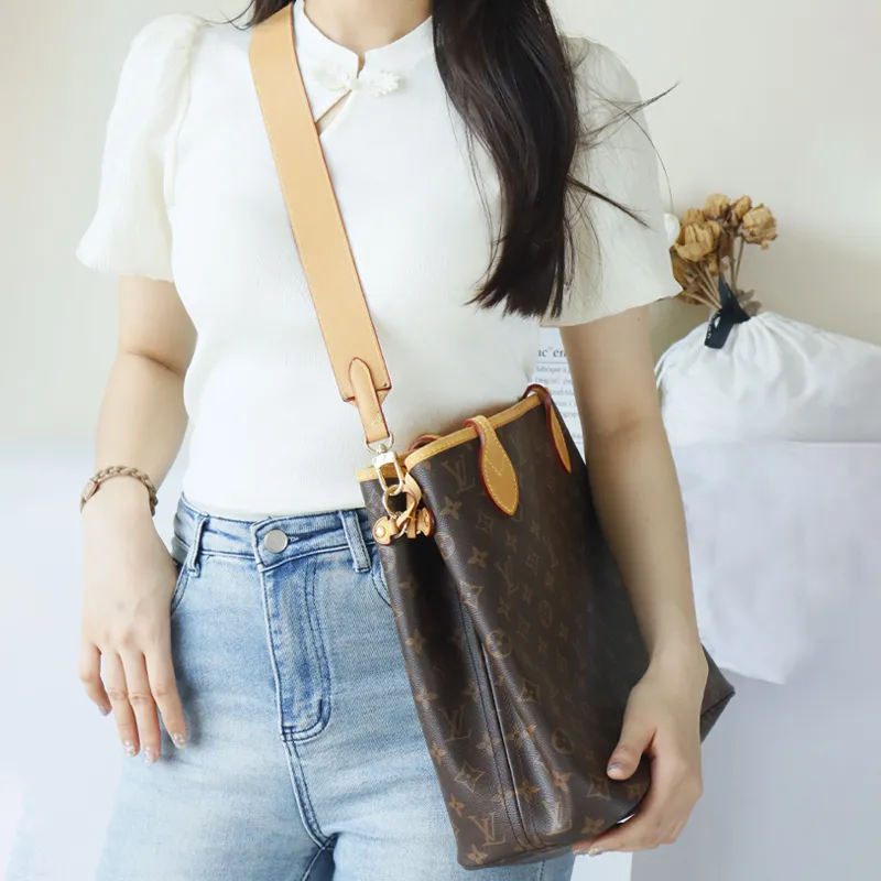 Cow Leather Bag Accessories Women's Beeswax/Plant Tanned-8