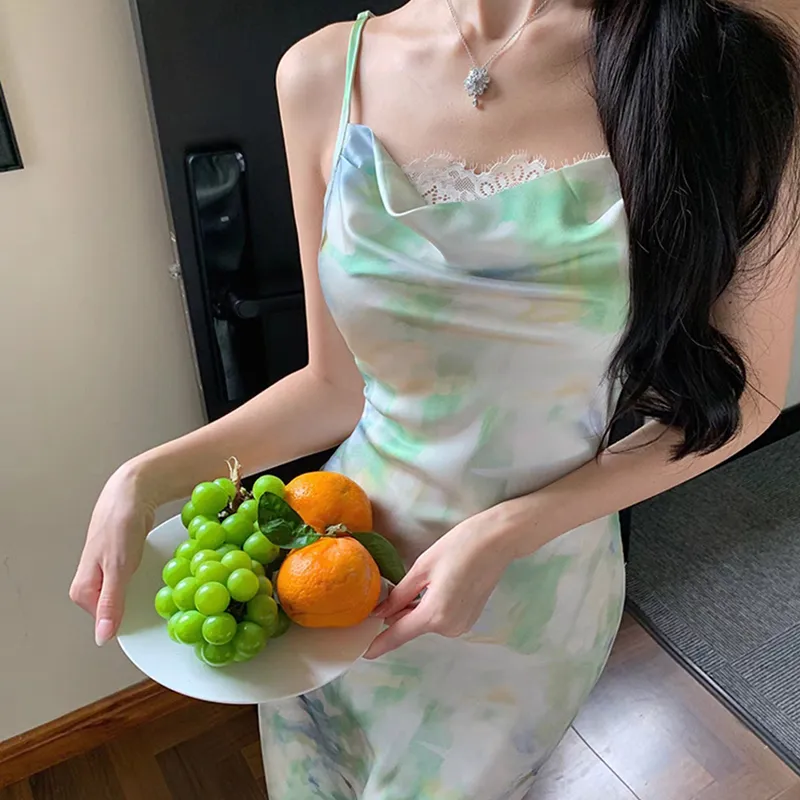 SECFLY OFFICIAL Slip Dress Women's-3