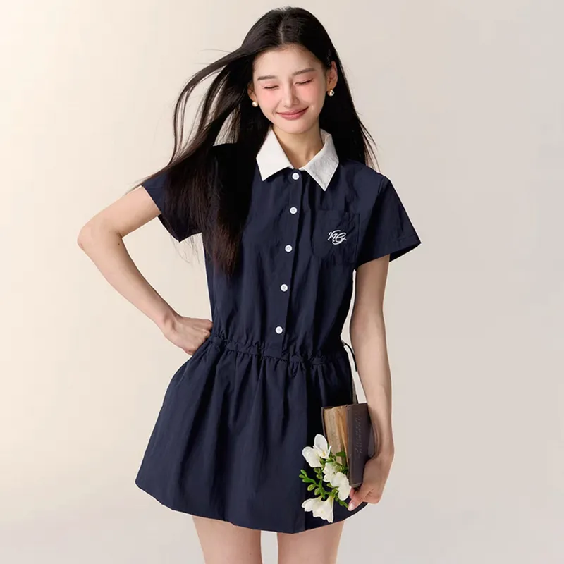 SECFLY OFFICIAL Short Sleeved Dress Women's-11