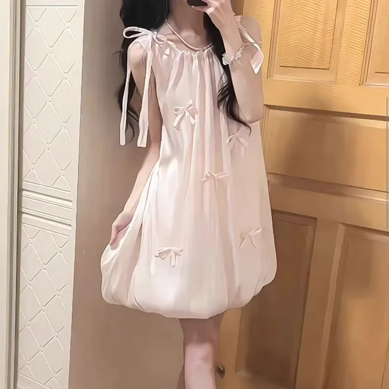 SECFLY OFFICIAL Sleeveless Dress Women's Pink-2