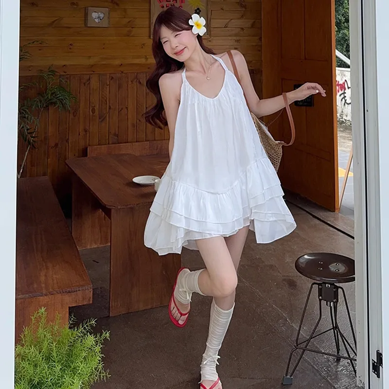 SECFLY OFFICIAL Slip Dress Women's-10