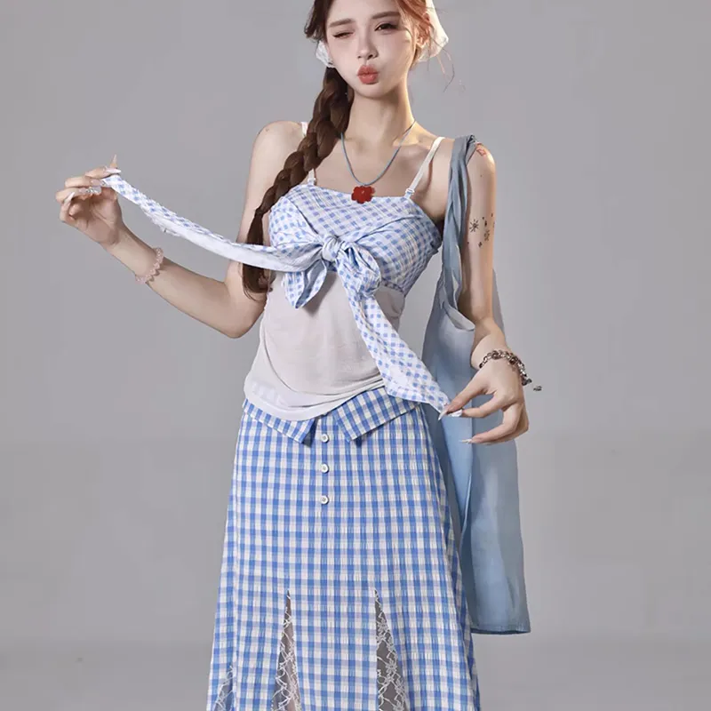 SECFLY OFFICIAL Skirt Set Women's-3