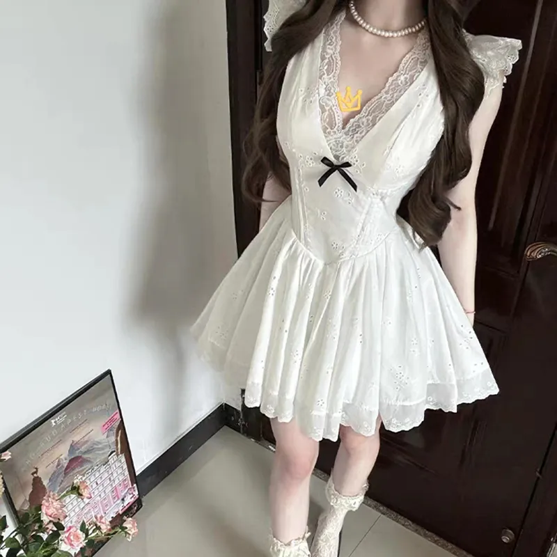 SECFLY OFFICIAL Short Sleeved Dress Women's-4