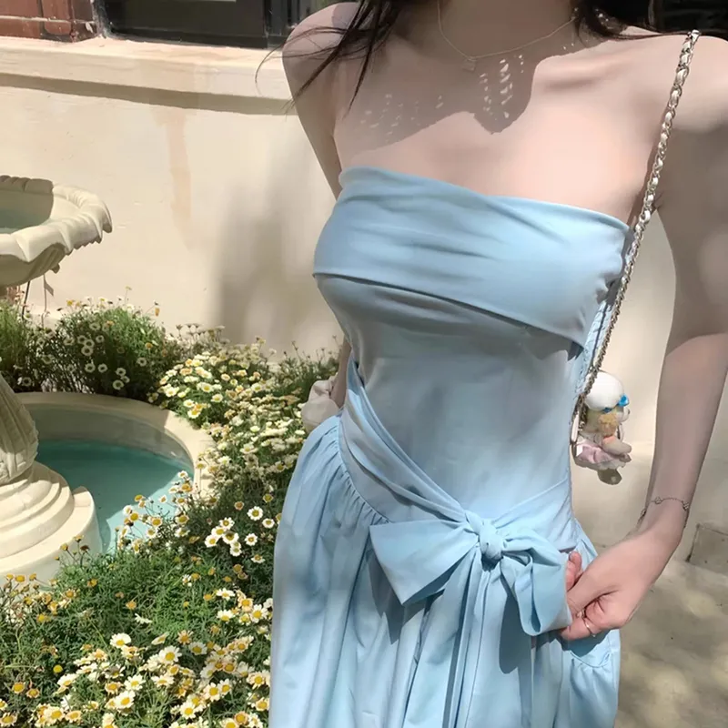 SECFLY OFFICIAL Slip Dress Women's-11