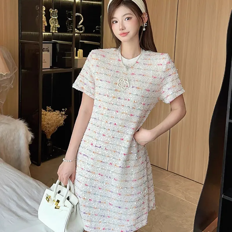 SECFLY OFFICIAL Short Sleeved Dress Women's-3