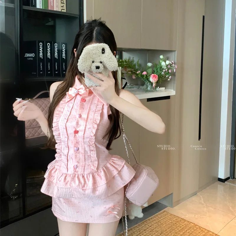 SECFLY OFFICIAL Skirt Set Women's-2