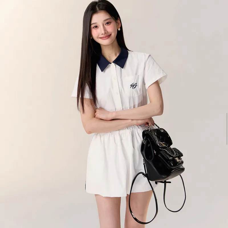 SECFLY OFFICIAL Short Sleeved Dress Women's-5