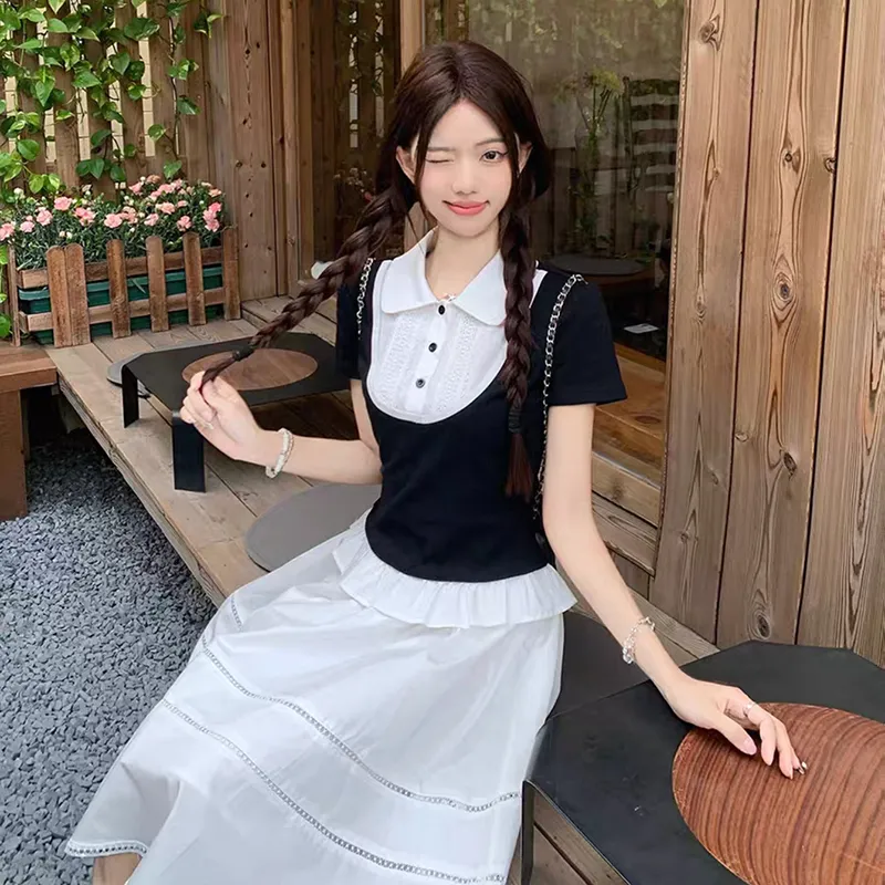 SECFLY OFFICIAL Skirt Set Women's-5