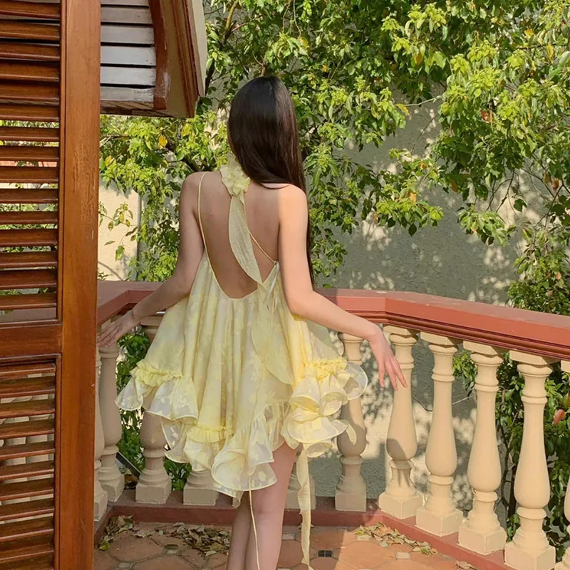 SECFLY OFFICIAL Slip Dress Women's-6