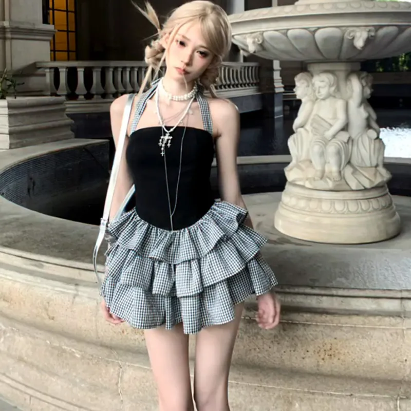 SECFLY OFFICIAL Slip Dress Women's Image Color-2