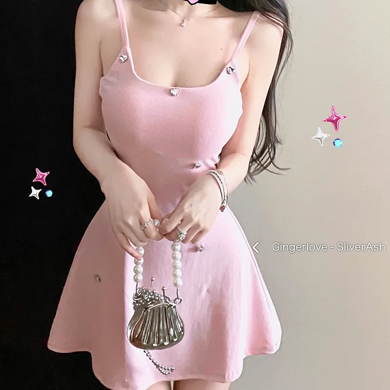 SECFLY OFFICIAL Slip Dress Women's-4