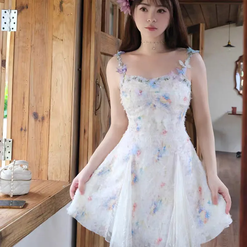 SECFLY OFFICIAL Slip Dress Women's-7