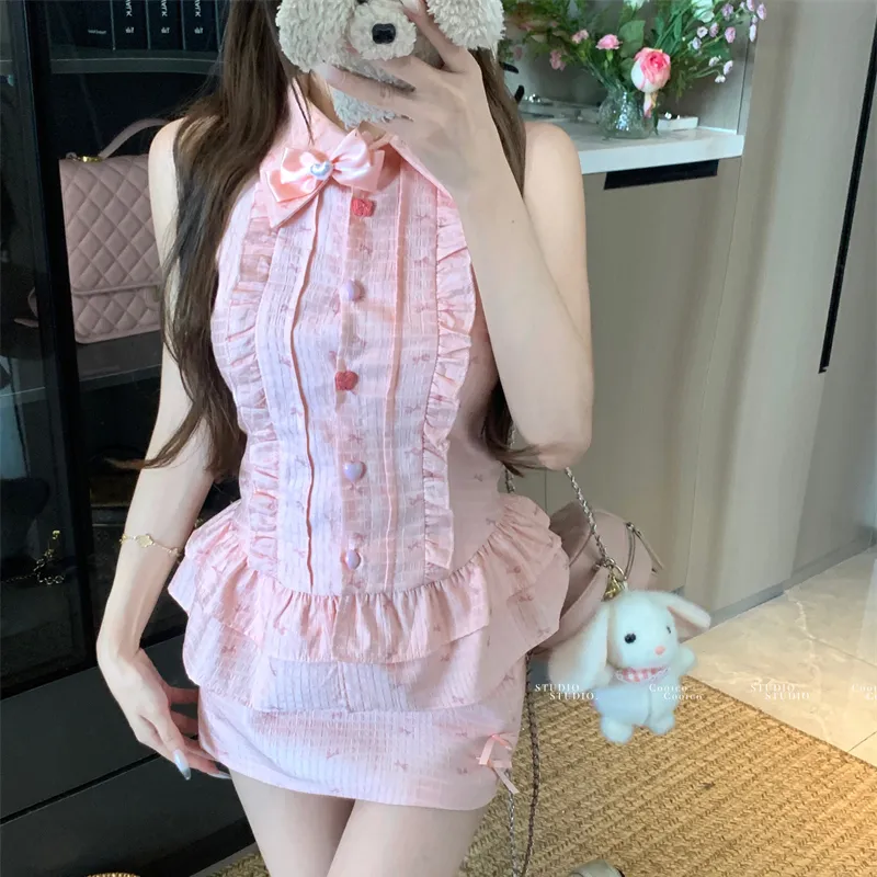 SECFLY OFFICIAL Skirt Set Women's-3
