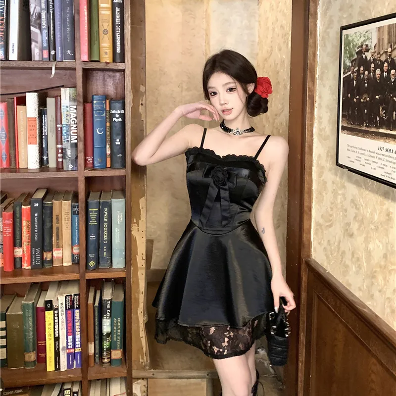 SECFLY OFFICIAL Slip Dress Women's-3