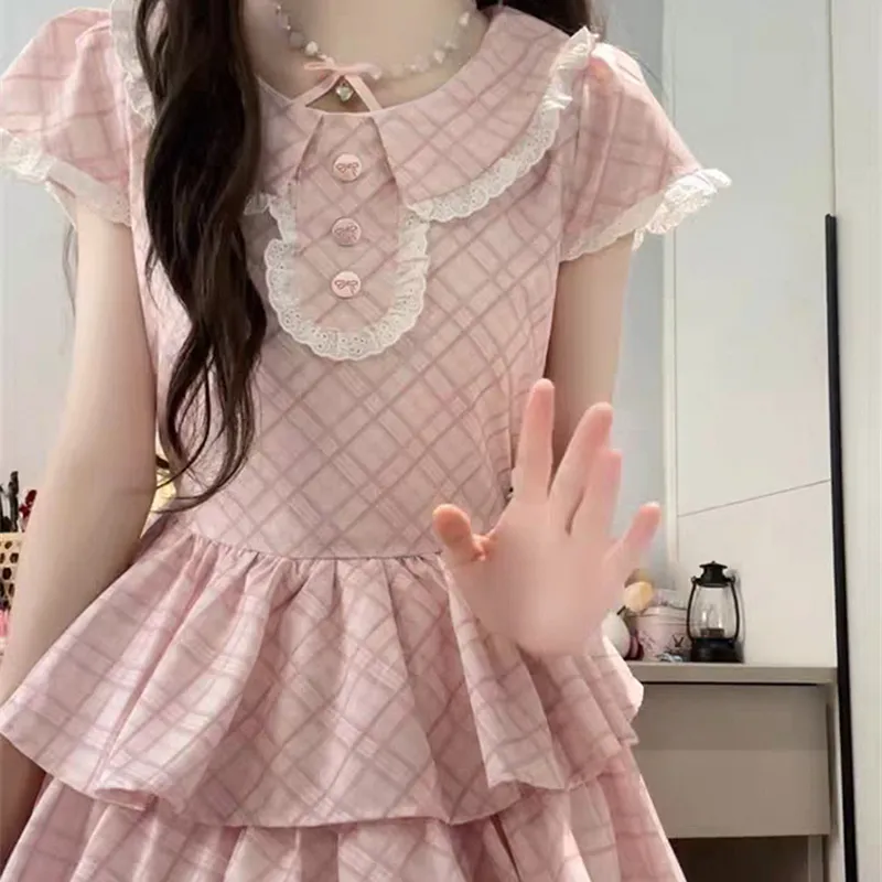 SECFLY OFFICIAL Short Sleeved Dress Women's-4