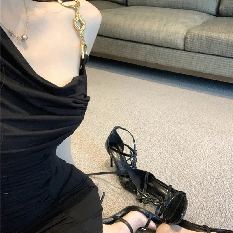 SECFLY OFFICIAL Slip Dress Women's-4