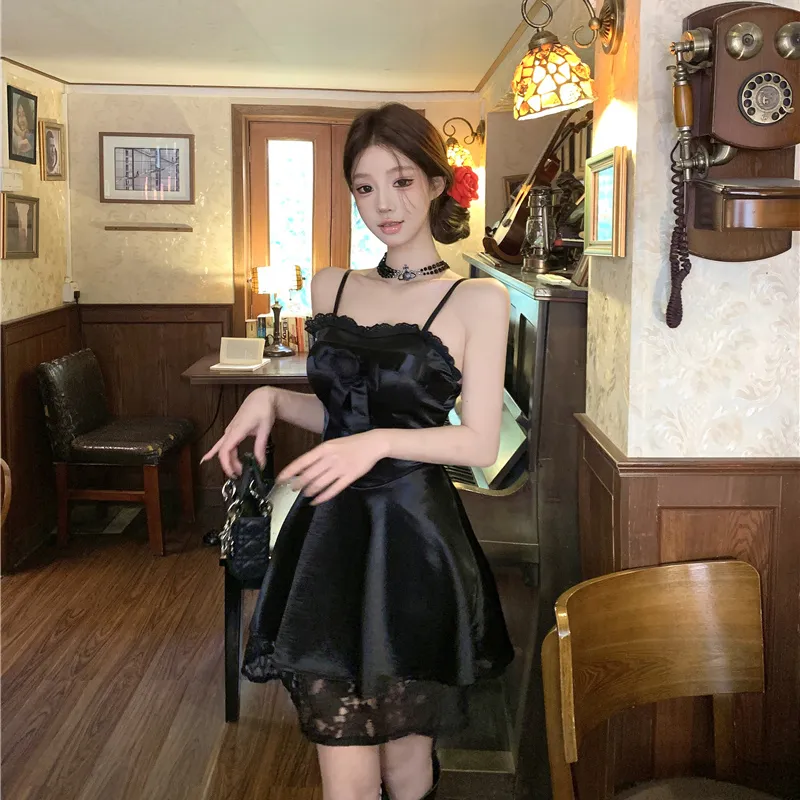 SECFLY OFFICIAL Slip Dress Women's-5