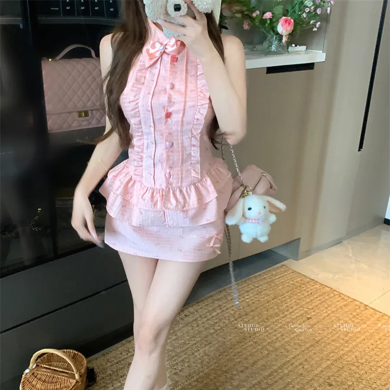 SECFLY OFFICIAL Skirt Set Women's-5