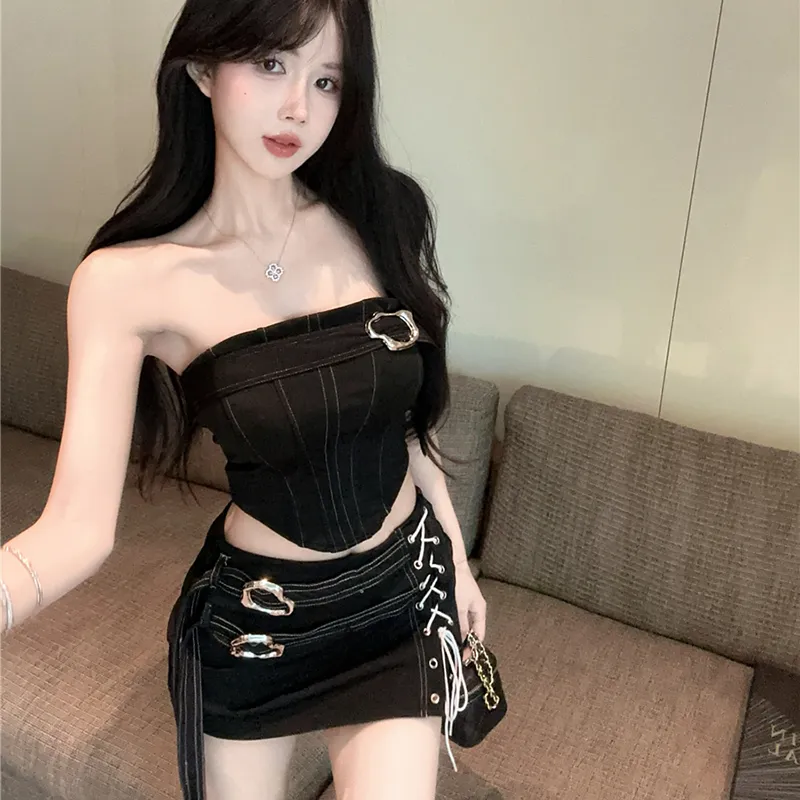 SECFLY OFFICIAL Skirt Set Women's-4