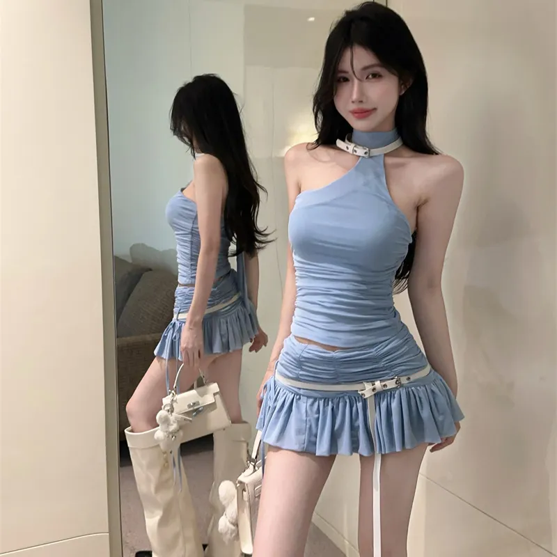 SECFLY OFFICIAL Skirt Set Women's-3