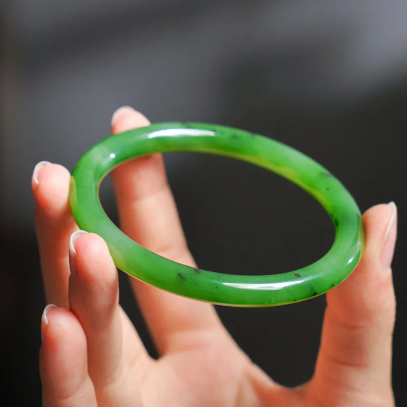 YUANYUXIANG Hetian Jade Bangles Jasper Women's-3