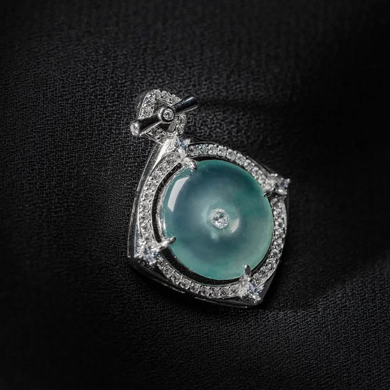 YUANYUXIANG Ice Type Jadeite Necklaces Women's-5
