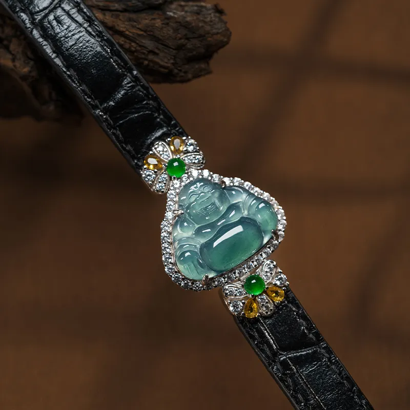 YUANYUXIANG Ice Type Jadeite Bracelets Women's-4