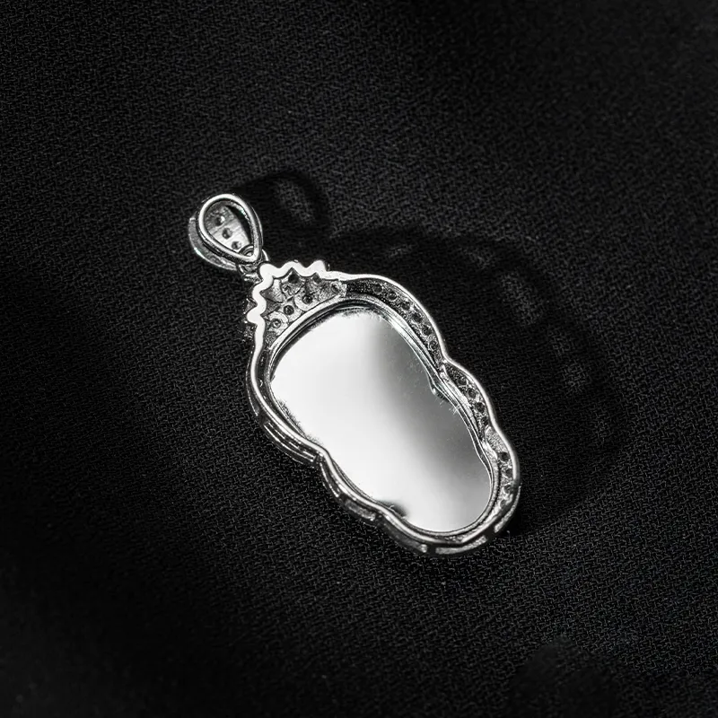 YUANYUXIANG Ice Glutinous Jadeite Necklaces Unisex-5