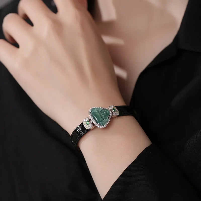 YUANYUXIANG Ice Type Jadeite Bracelets Women's-1