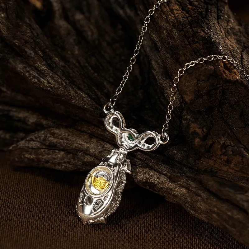 YUANYUXIANG Ice Type Jadeite Necklaces Women's-5