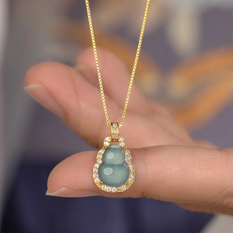 YUANYUXIANG Ice Glutinous Necklaces Women's-2