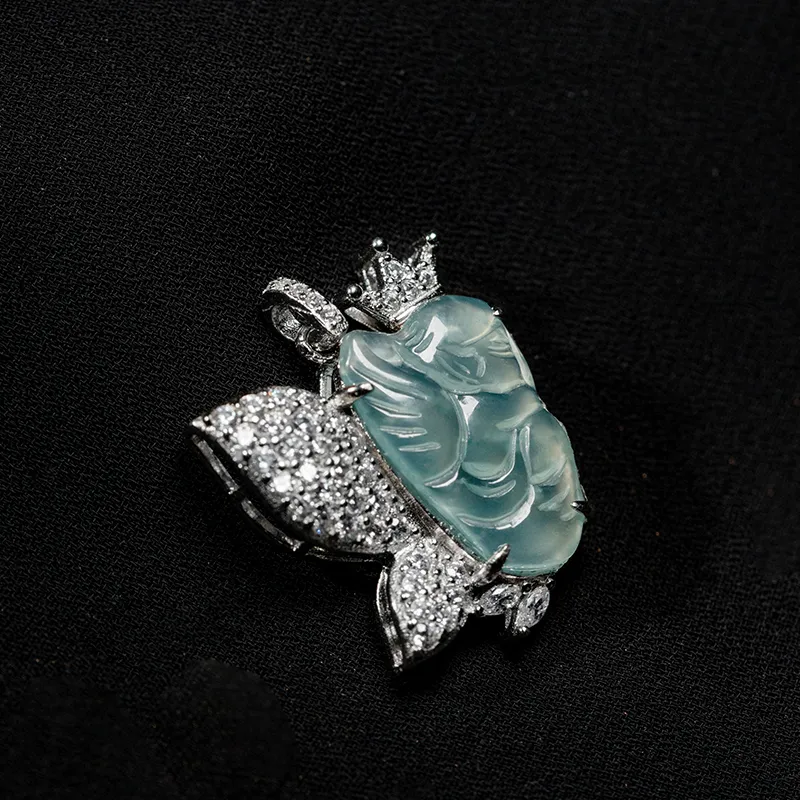 YUANYUXIANG Ice Type Jadeite Necklaces Women's-5