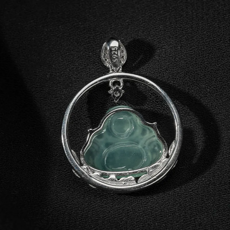 YUANYUXIANG Ice Type Jadeite Necklaces Unisex-5