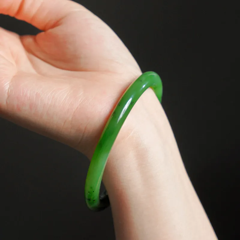 YUANYUXIANG Hetian Jade Bangles Jasper Women's-4