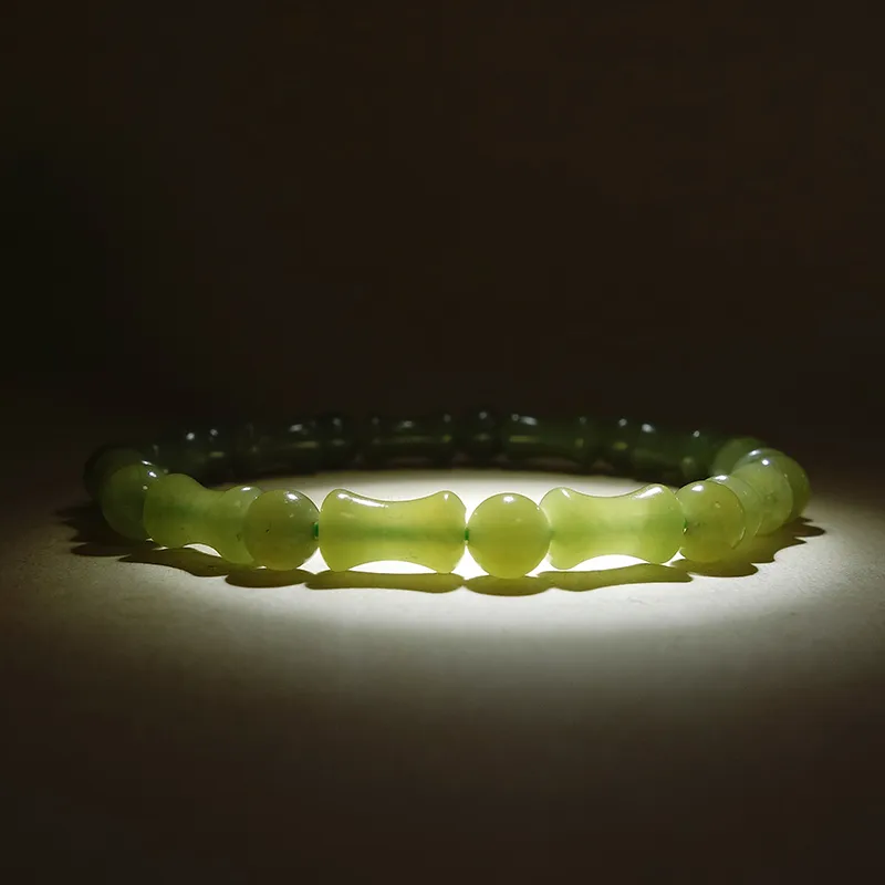 YUYIHUAN Hetian Jade Bracelets Green Jade Unisex-6