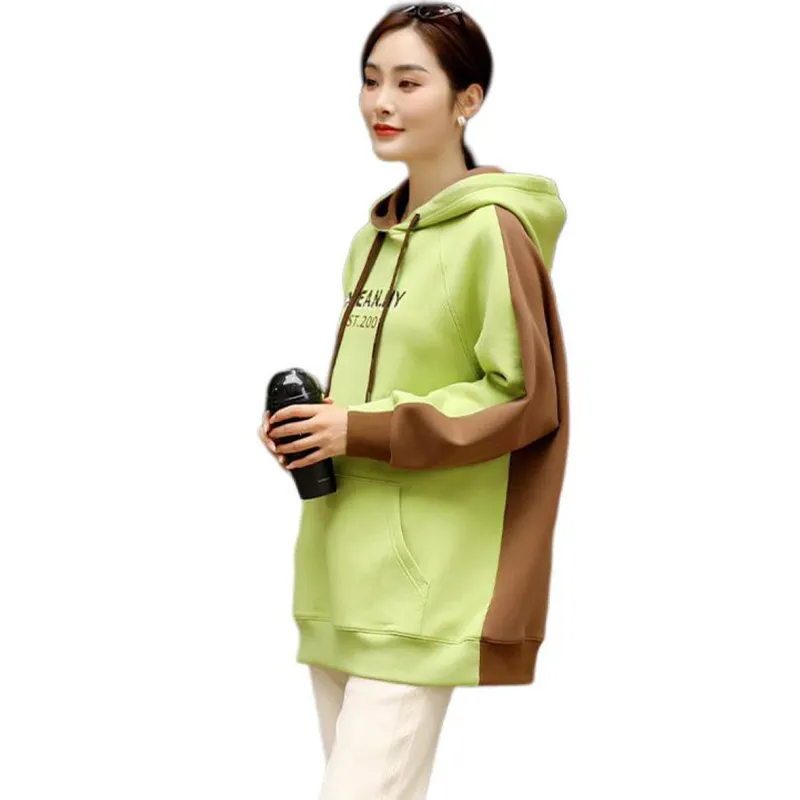 E.BECKY Sweatshirt Women's Moss Green-4